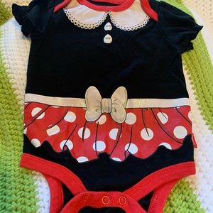 Disney baby Minnie Mouse onesie. Size 3-6 months